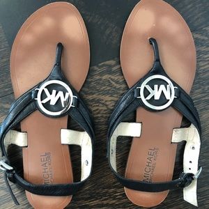 Michael kors shoes, black leather